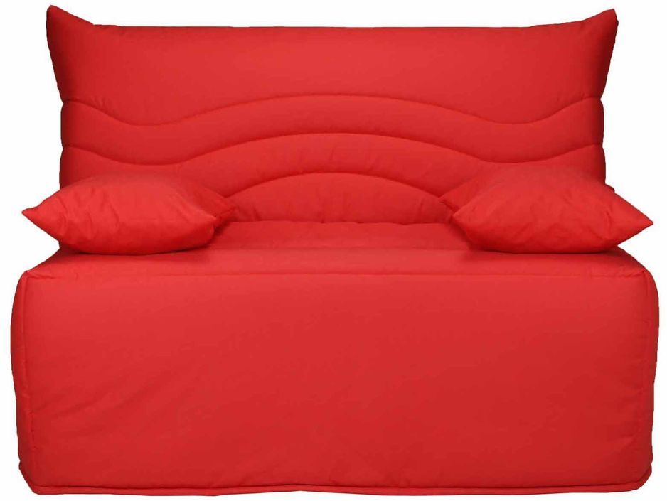 Banquette BZ tissu matelas Sofaconfort 12 cm Brioca - Photo n°2