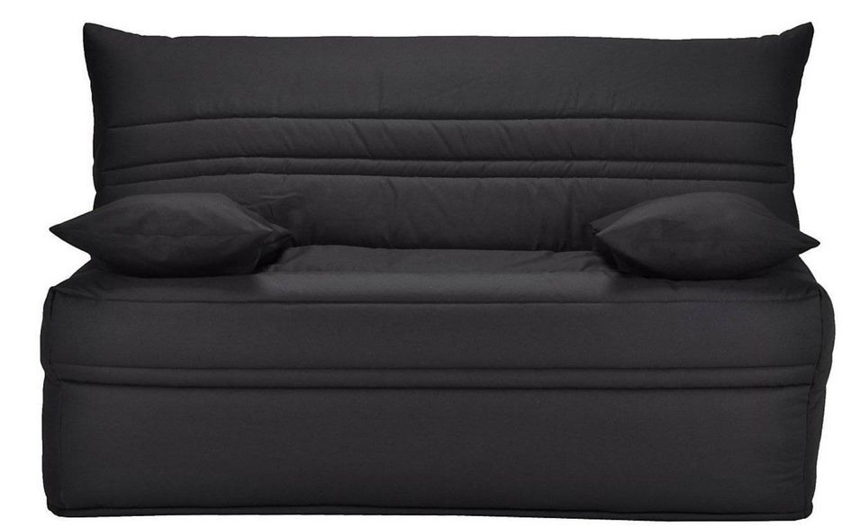 Banquette BZ tissu matelas Sofaconfort 9 cm Optale 143 cm - Photo n°2