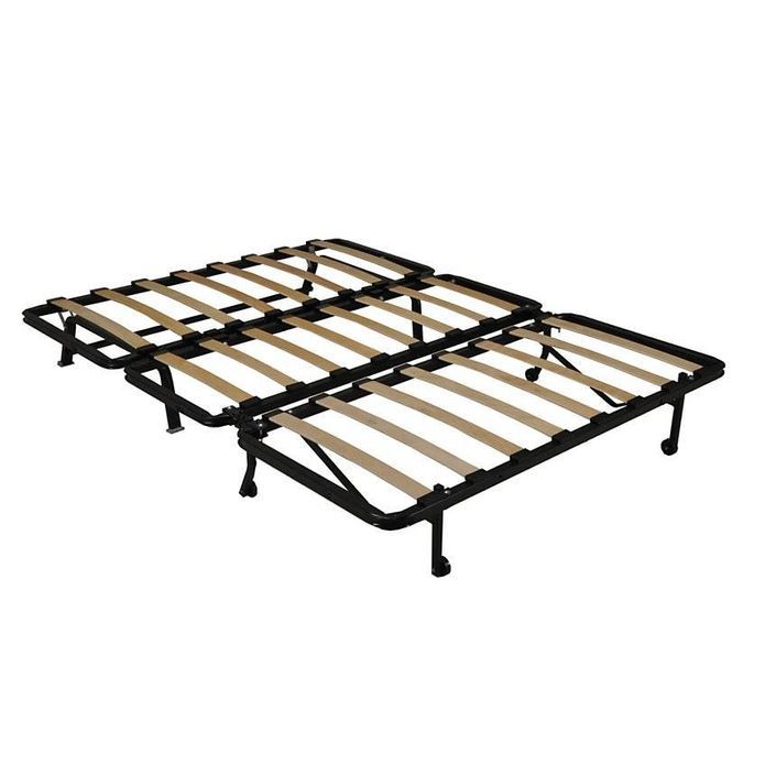 Banquette BZ tissu matelas Sofaconfort 9 cm Optale 143 cm - Photo n°5