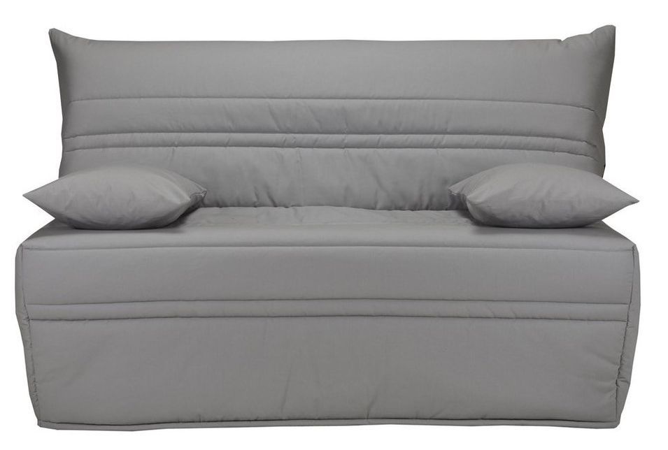 Banquette BZ tissu matelas Sofaconfort 9 cm Optale 143 cm - Photo n°1