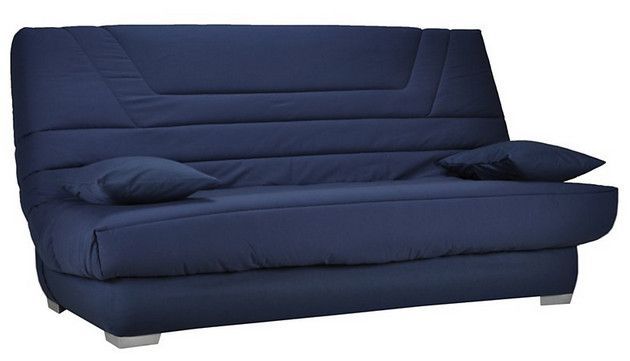 Banquette Clic Clac tissu matelas Bultex 14 cm avec rangement Bary - Photo n°8