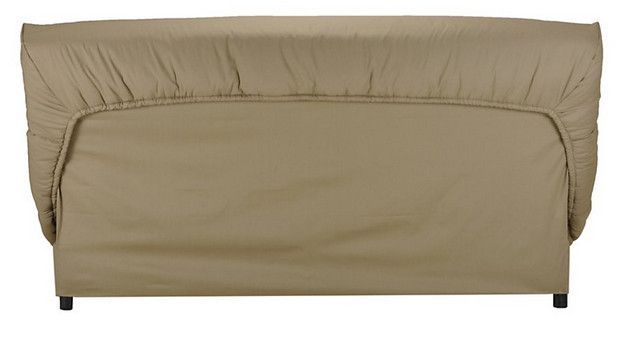 Banquette Clic Clac tissu matelas Starbed 13 cm avec coffre de rangement Kistar 130x190 cm - Photo n°10