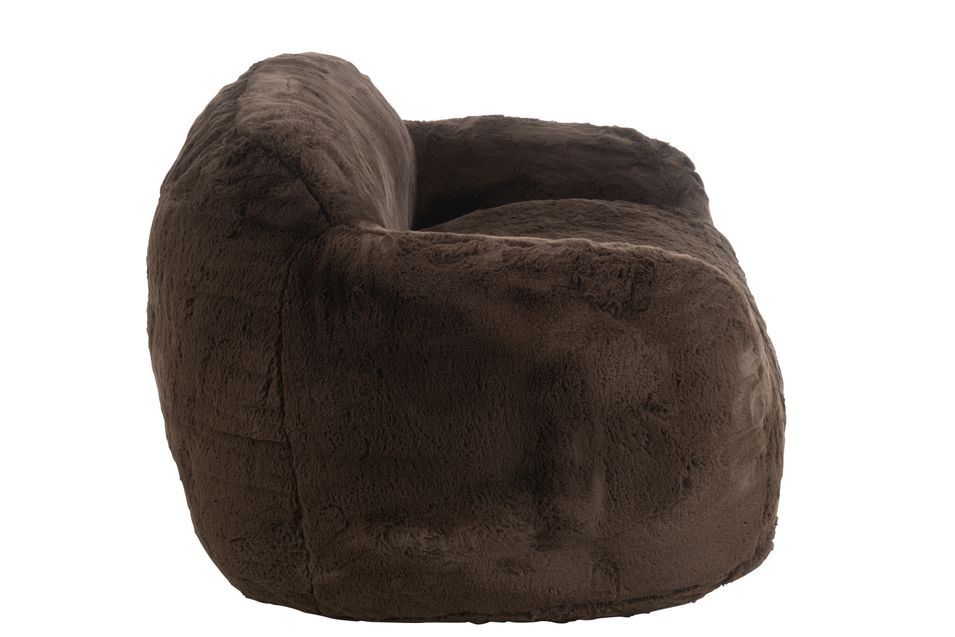 Banquette design Kuty 152 cm - Luxe et douceur avec effet peluche - Photo n°3