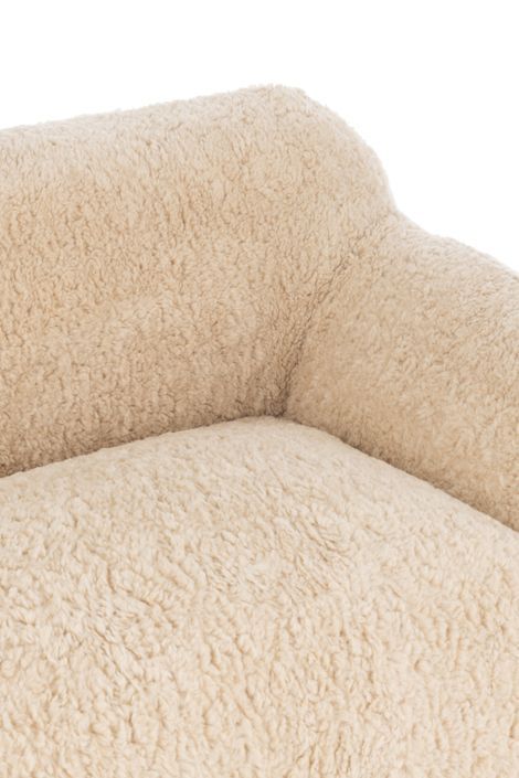 Banquette design Kuty 152 cm - Luxe et douceur avec effet peluche - Photo n°6