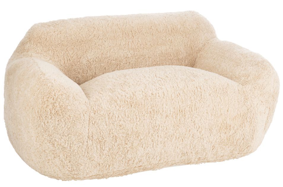 Banquette design Kuty 152 cm - Luxe et douceur avec effet peluche - Photo n°1