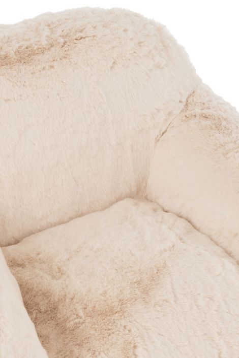 Fauteuil design Kuty - Luxe et douceur avec effet peluche - Photo n°7