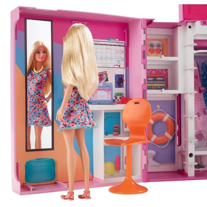 BARBIE - Barbie Et Son Mega Dressing - Poupée - 3 ans et + - Photo n°3