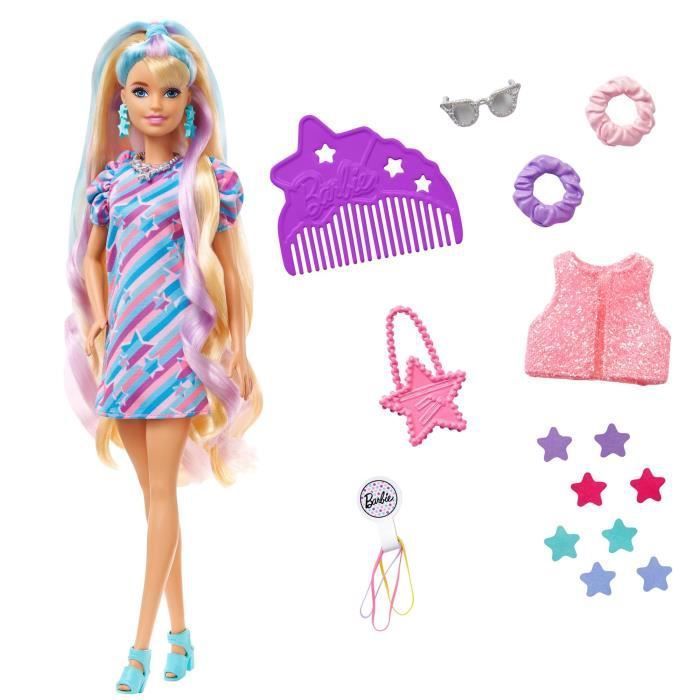 Barbie - Barbie Ultra-Chevelure Blonde - Poupée - 3 ans et + - Photo n°3
