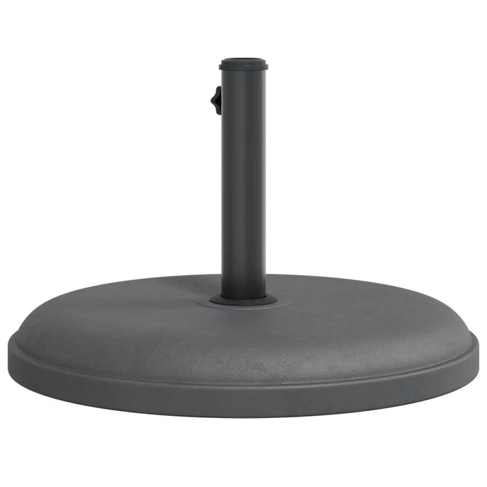 Base de parasol pour mâts Ø32/35/38 mm 25 kg rond - Photo n°6