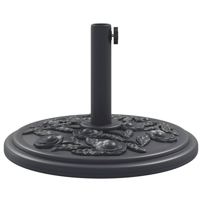 Base de parasol pour mâts Ø38 / 48 mm 12 kg rond - Photo n°5