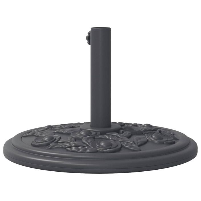 Base de parasol pour mâts Ø38 / 48 mm 12 kg rond - Photo n°6