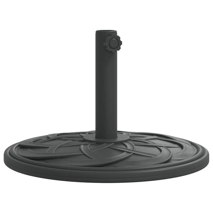 Base de parasol pour mâts Ø38 / 48 mm 12 kg rond - Photo n°2