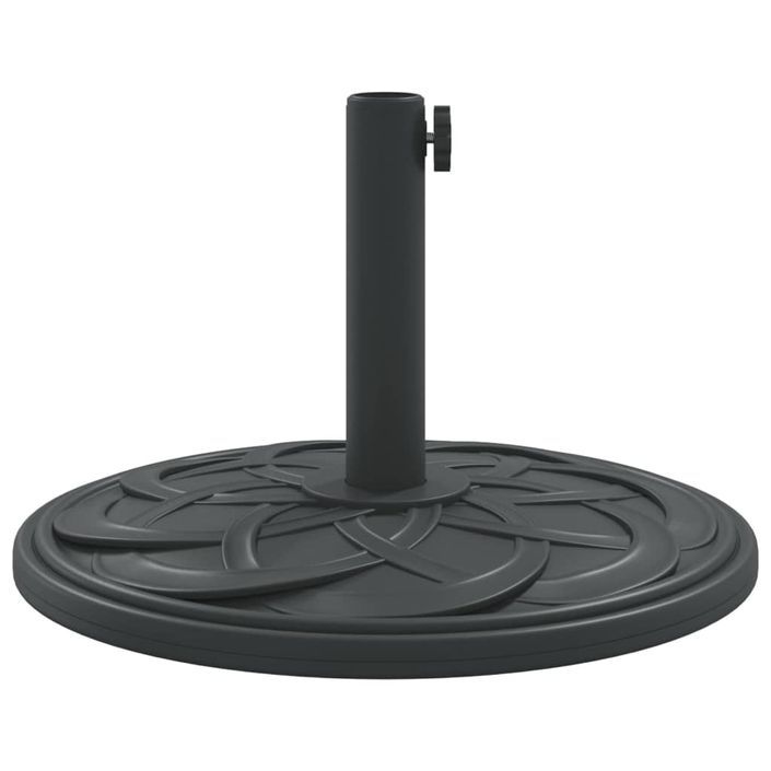 Base de parasol pour mâts Ø38 / 48 mm 12 kg rond - Photo n°5