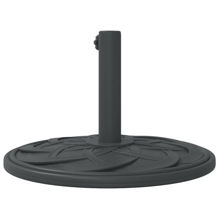 Base de parasol pour mâts Ø38 / 48 mm 12 kg rond - Photo n°6