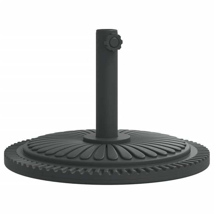 Base de parasol pour mâts Ø38 / 48 mm 12 kg rond - Photo n°2