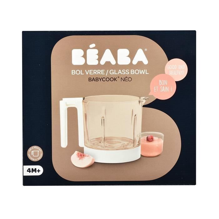 BEABA Bol en verre Babycook Neo, Made in France - Blanc - Photo n°2