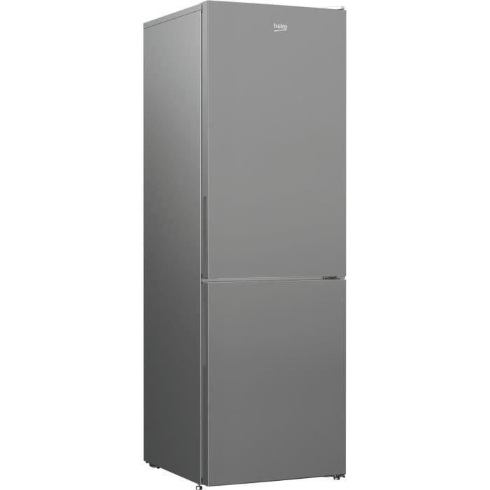 BEKO RCNA366K34SN Réfrigérateur congélateur bas - 324 L (215+109) - Froid ventilé - NeoFrost - Gris acier - Photo n°1
