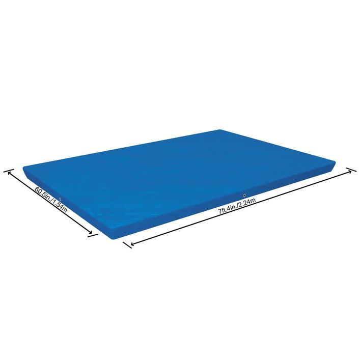 Bestway Couverture de piscine Flowclear 221x150 cm - Photo n°2