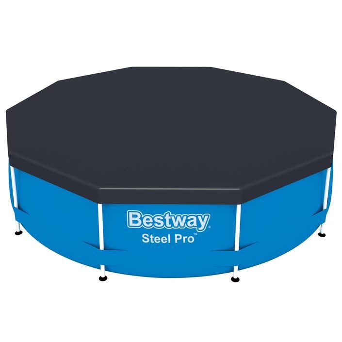 Bestway Couverture de piscine Flowclear 305 cm - Photo n°1