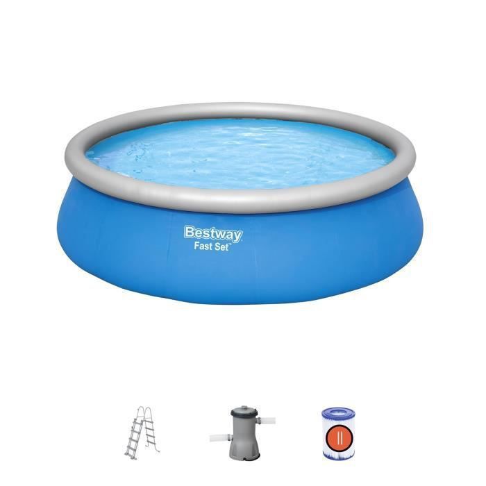 BESTWAY Piscine hors sol Fast Set - 457 x 122 cm - Photo n°1