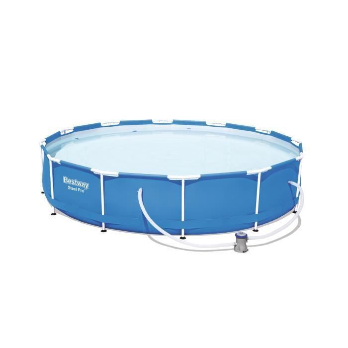 BESTWAY Piscine ronde tubulaire Ø3,66 x H0,76m - Photo n°1