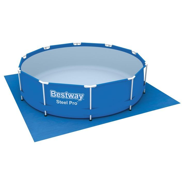 Bestway Tapis de sol de piscine Flowclear 335x335 cm - Photo n°4