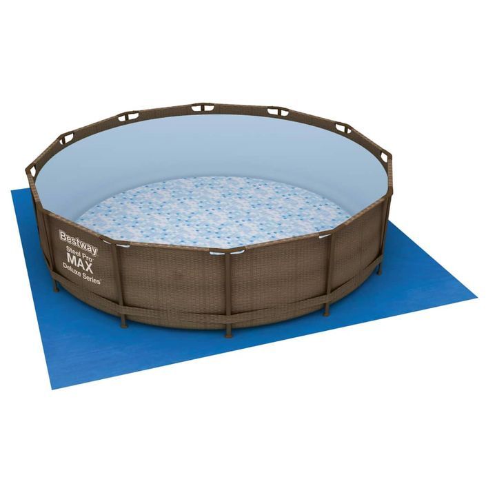 Bestway Tapis de sol pour piscine Flowclear 396x396 cm - Photo n°4