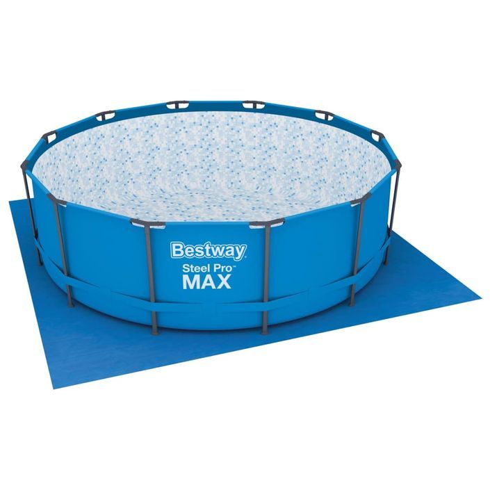 Bestway Tapis de sol pour piscine Flowclear 396x396 cm - Photo n°5