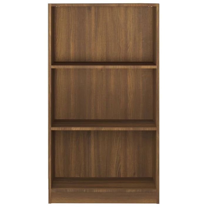 Bibliothèque Chêne marron 60x24x109 cm Bois d'ingénierie - Photo n°5