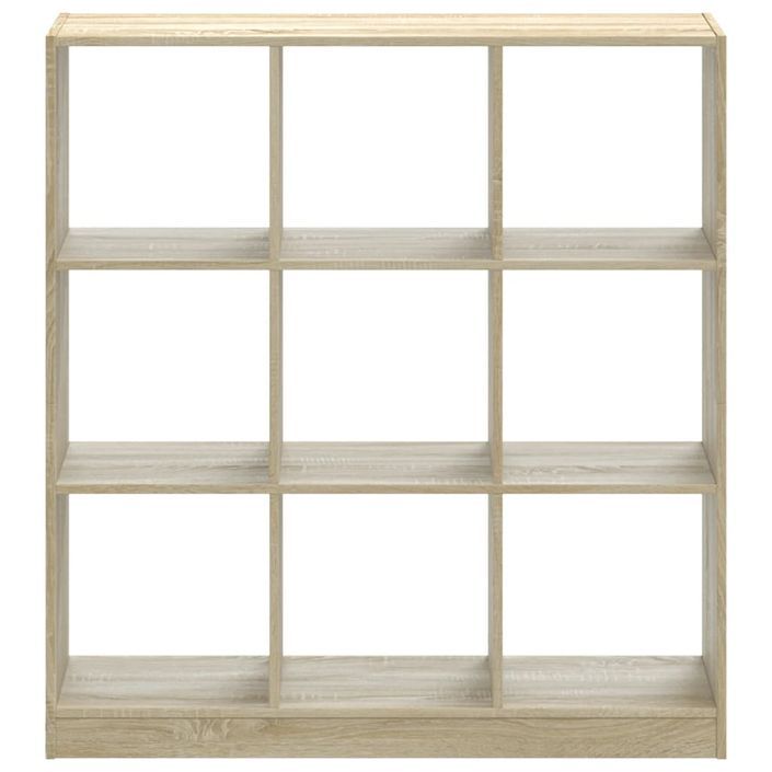 Bibliothèque chêne sonoma 102x32x108 cm bois d'ingénierie - Photo n°4