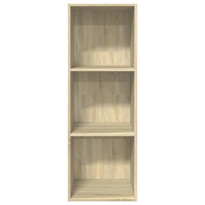 Bibliothèque chêne sonoma 40x30x114 cm bois d'ingénierie - Photo n°4