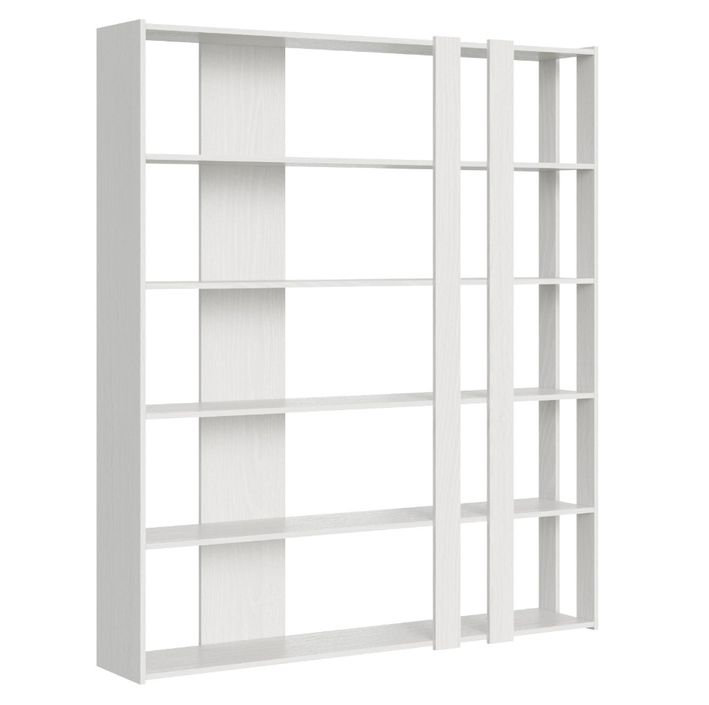 Bibliothèque moderne en bois Bamka 178 cm - Photo n°1