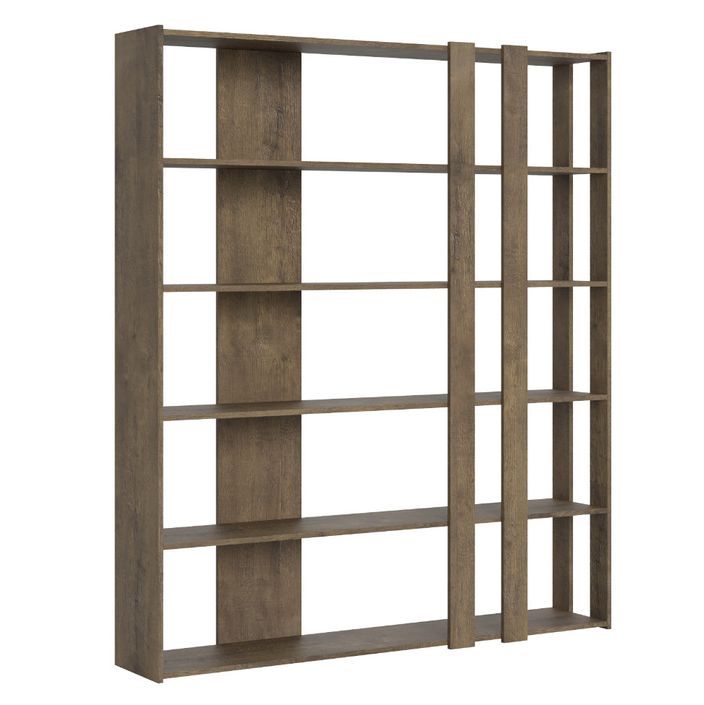 Bibliothèque moderne en bois Bamka 178 cm - Photo n°1