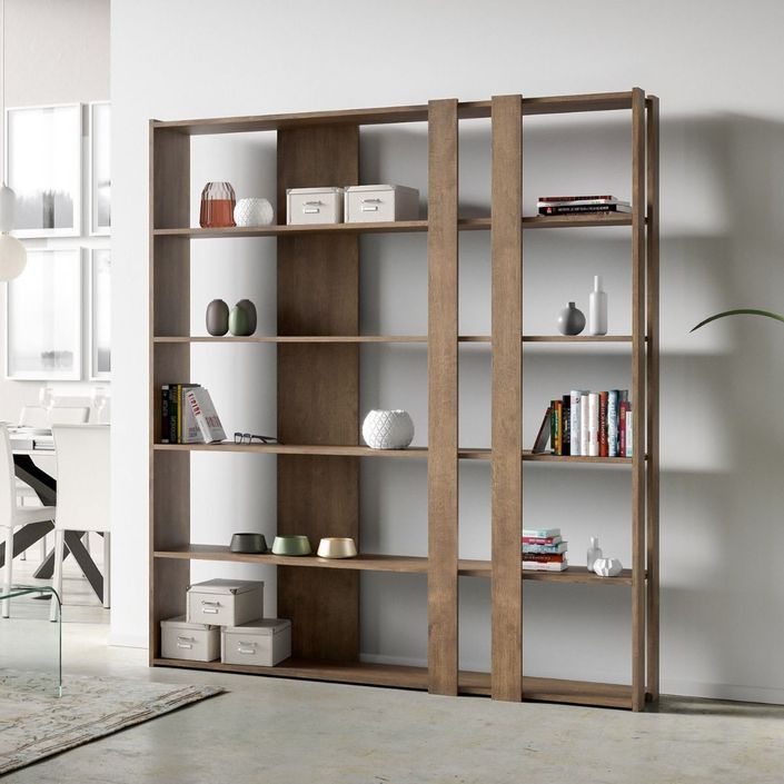 Bibliothèque moderne en bois Bamka 178 cm - Photo n°3