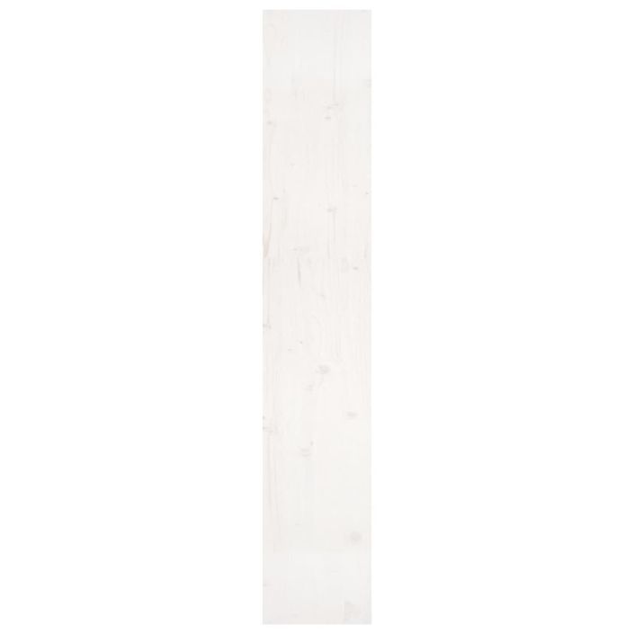 Bibliothèque/Séparateur de pièce Blanc 80x30x167,4cm Pin solide - Photo n°6