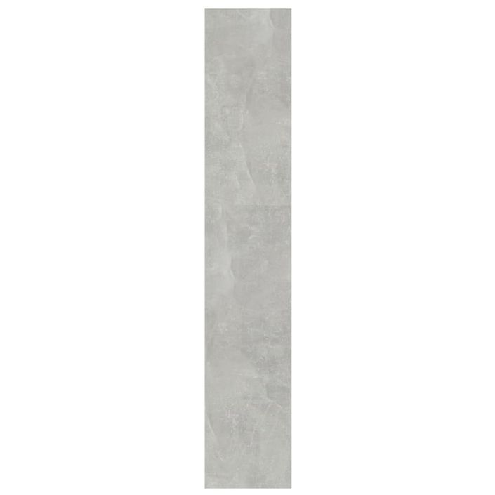 Bibliothèque/Séparateur de pièce Gris béton 100x30x166 cm - Photo n°6