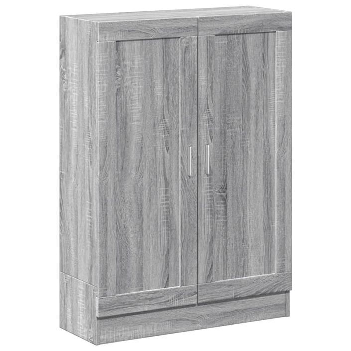 Bibliothèque sonoma gris 82,5x30,5x115 cm bois d'ingénierie - Photo n°1