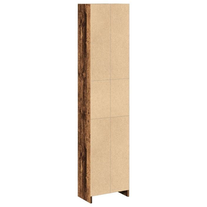 Bibliothèque vieux bois 40x24x176 cm bois d'ingénierie - Photo n°6