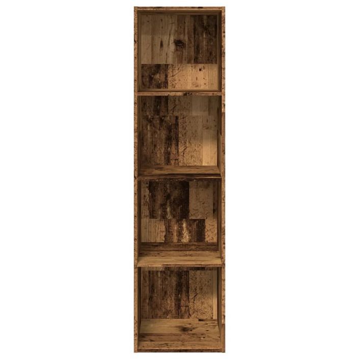 Bibliothèque vieux bois 40x30x152 cm bois d'ingénierie - Photo n°4