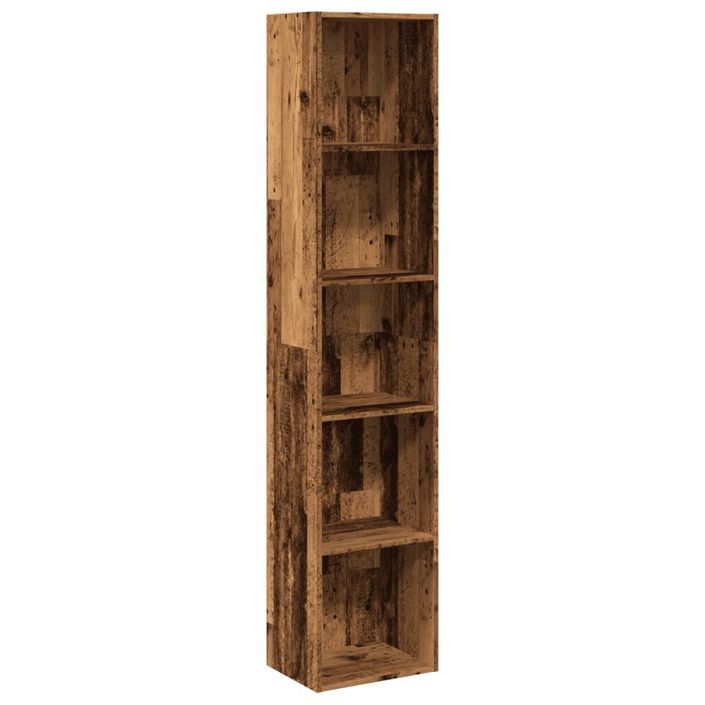 Bibliothèque vieux bois 40x30x189 cm bois d'ingénierie - Photo n°2