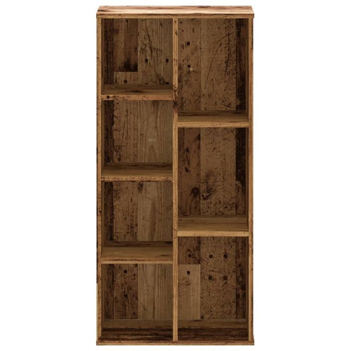 Bibliothèque vieux bois 50x25x105 cm bois d'ingénierie - Photo n°4