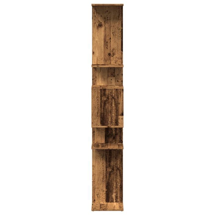 Bibliothèque vieux bois 92x29x188 cm bois d'ingénierie - Photo n°6