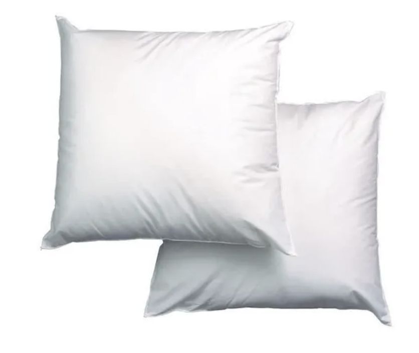 BLANREVE Lot de 2 Oreillers Spécial Transpiration - 60 x 60 cm - Blanc - Photo n°1