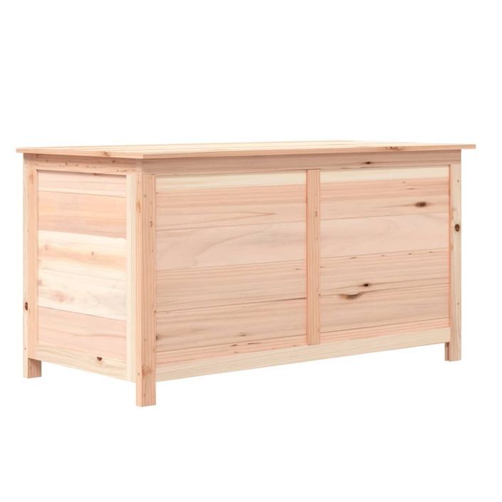 Boîte à coussins d'extérieur 100x50x56 cm Bois de sapin massif - Photo n°2