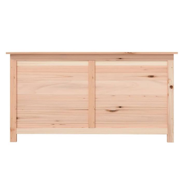 Boîte à coussins d'extérieur 100x50x56 cm Bois de sapin massif - Photo n°3