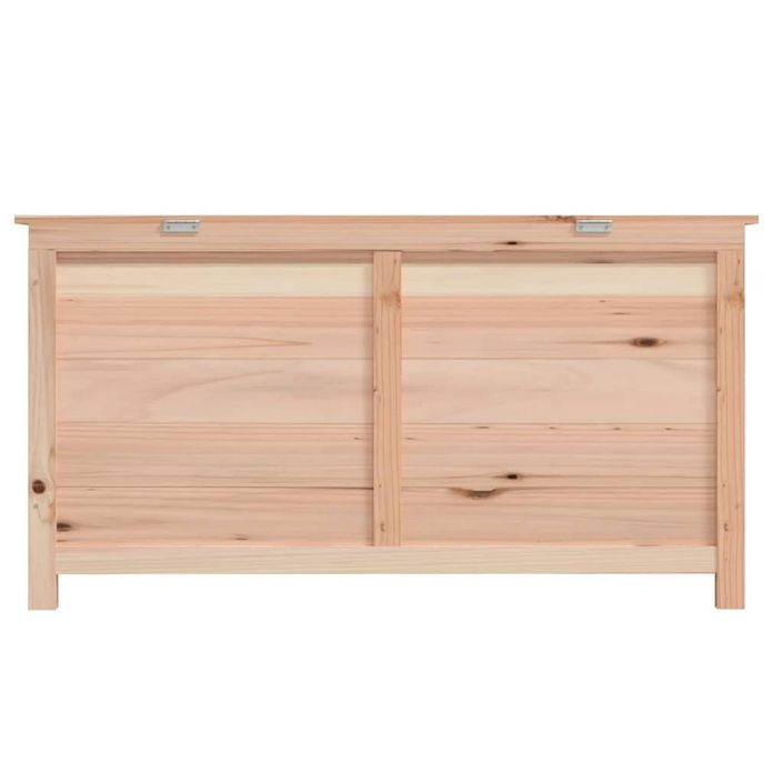 Boîte à coussins d'extérieur 100x50x56 cm Bois de sapin massif - Photo n°4