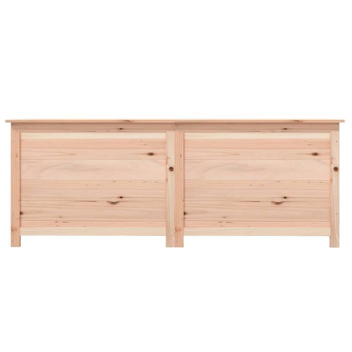 Boîte à coussins d'extérieur 150x50x56 cm Bois de sapin massif - Photo n°3