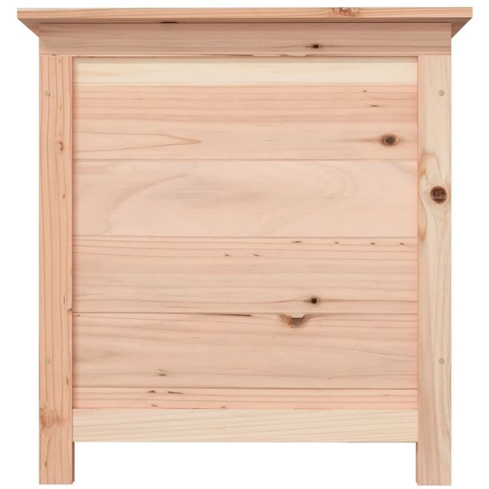 Boîte à coussins d'extérieur 50x50x56 cm Bois de sapin massif - Photo n°3