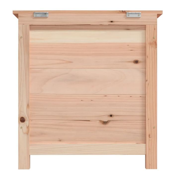 Boîte à coussins d'extérieur 50x50x56 cm Bois de sapin massif - Photo n°4