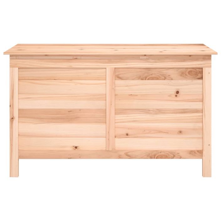 Boîte à coussins d'extérieur 99x50x56,5 cm bois de sapin massif - Photo n°4